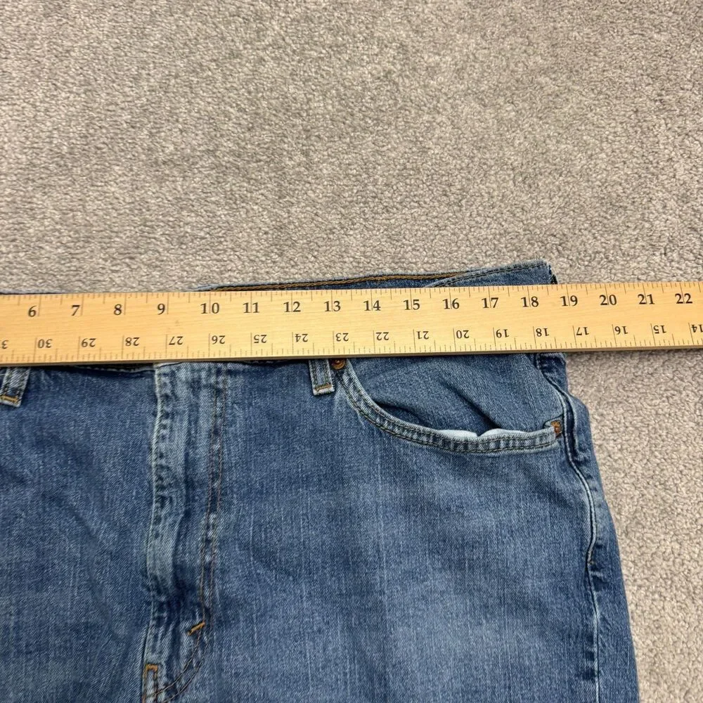 Levi's 541 Athletic Fit Tapered  Denim Jeans Mens 38x32 Blue Medium Wash Stretch